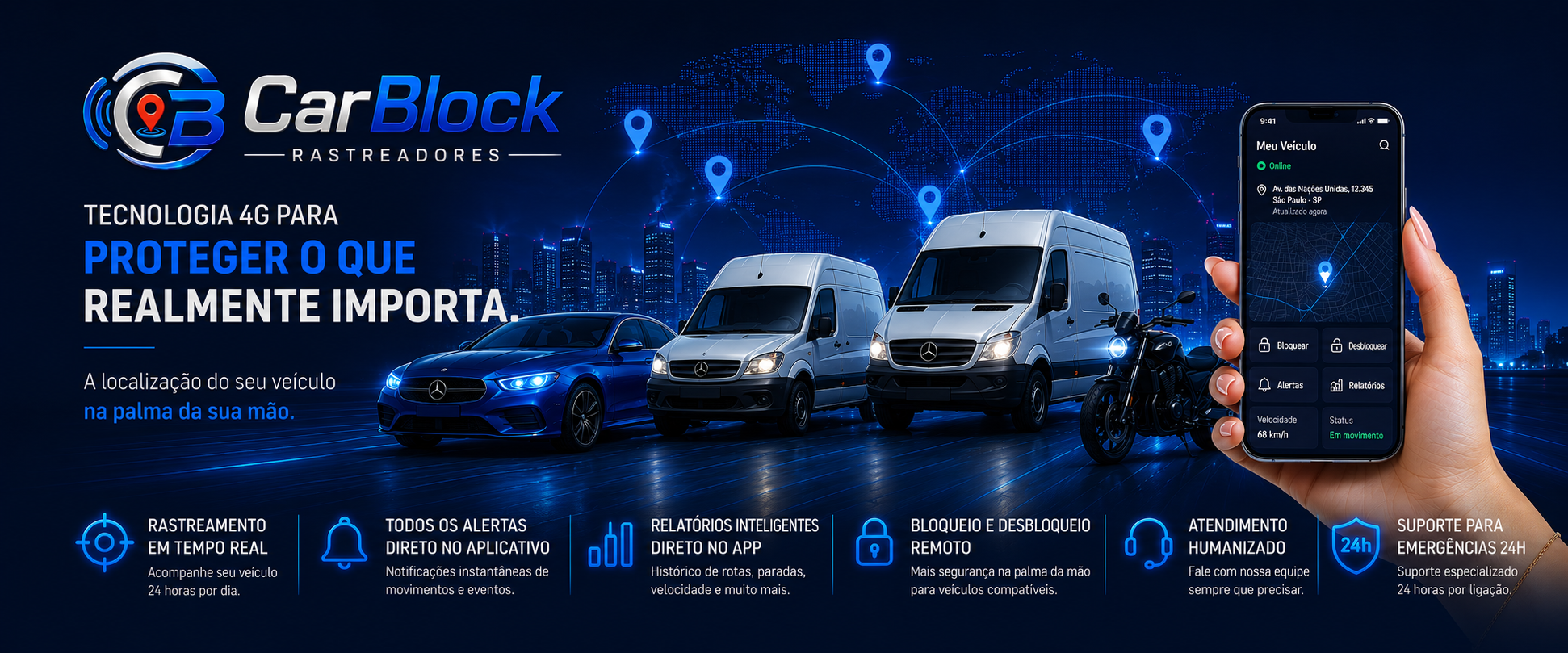 Funcionalidades CarBlock