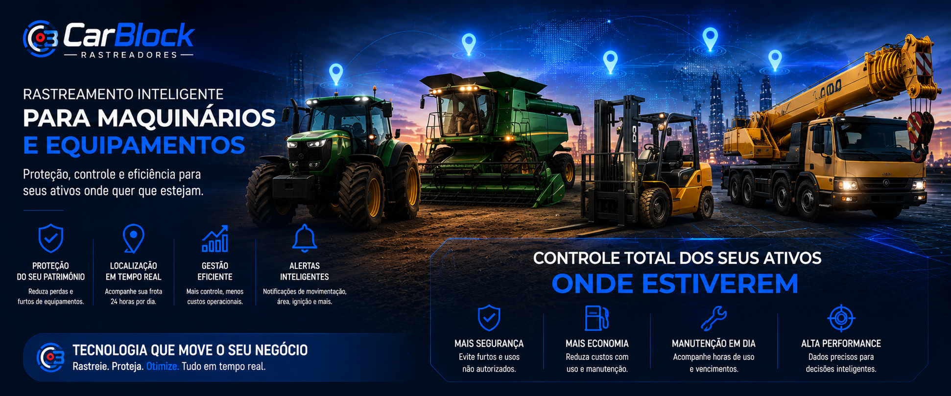 Máquinas e Equipamentos CarBlock